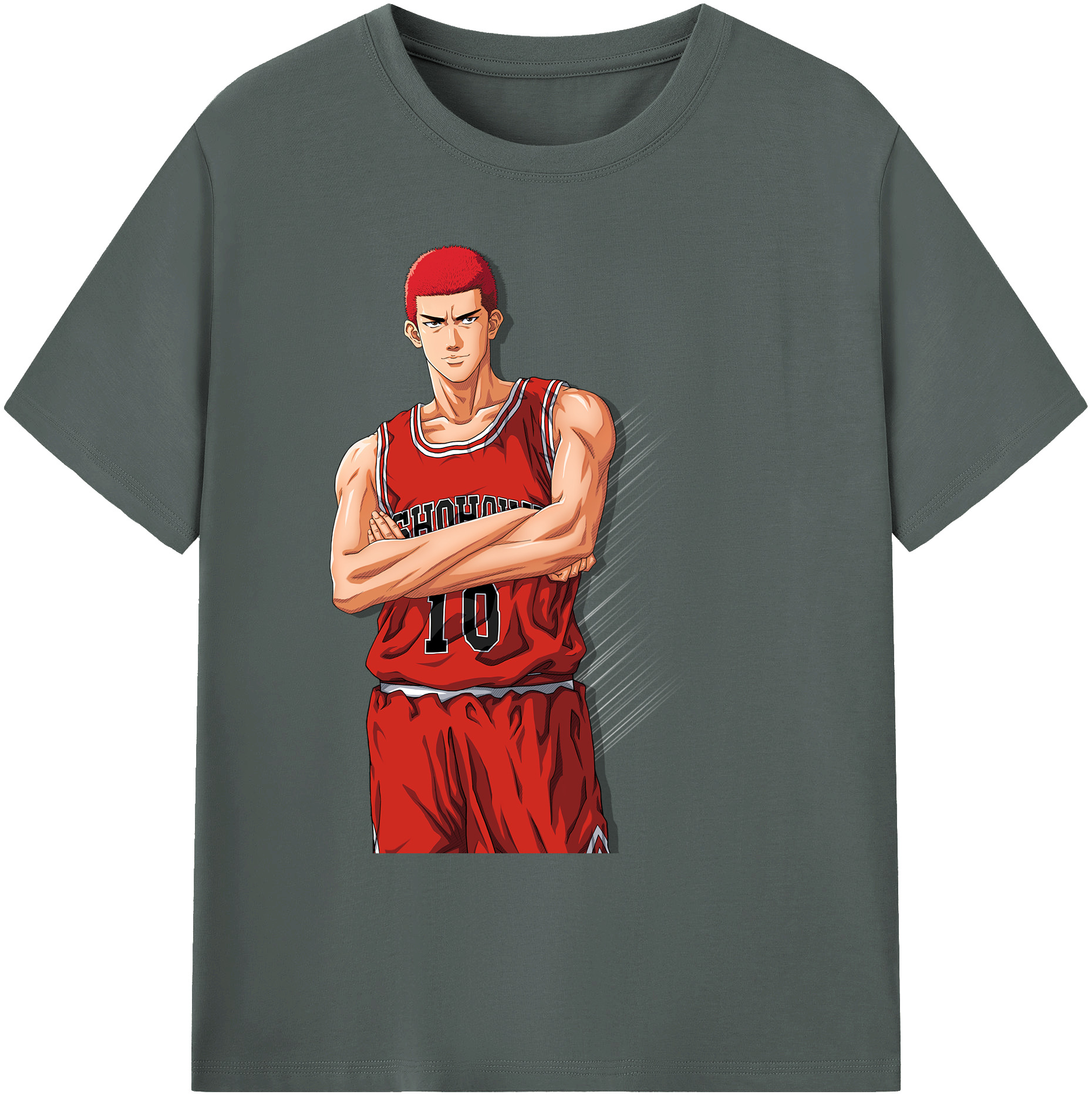 （画像用） SLAM DUNK／スラムダンク 綿100％ メンズ半袖Tシャツ｜肌触りやわらか＆通気性